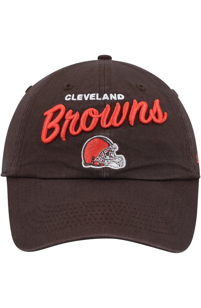 '47 Women's '47 Brown Cleveland Browns Phoebe Clean Up Adjustable Hat, Alternate, color, 