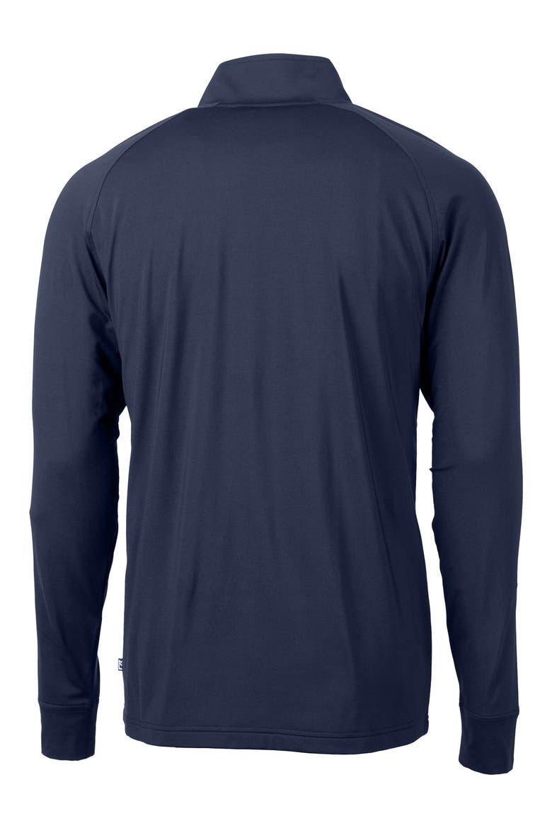 Adapt Knit Quarter Zip Pullover, Alternate, color, NAVY BLUE