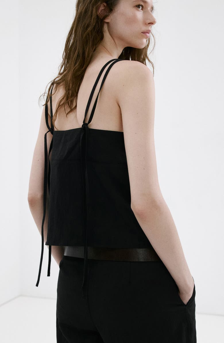 MANGO Double Strap Camisole, Alternate, color,
