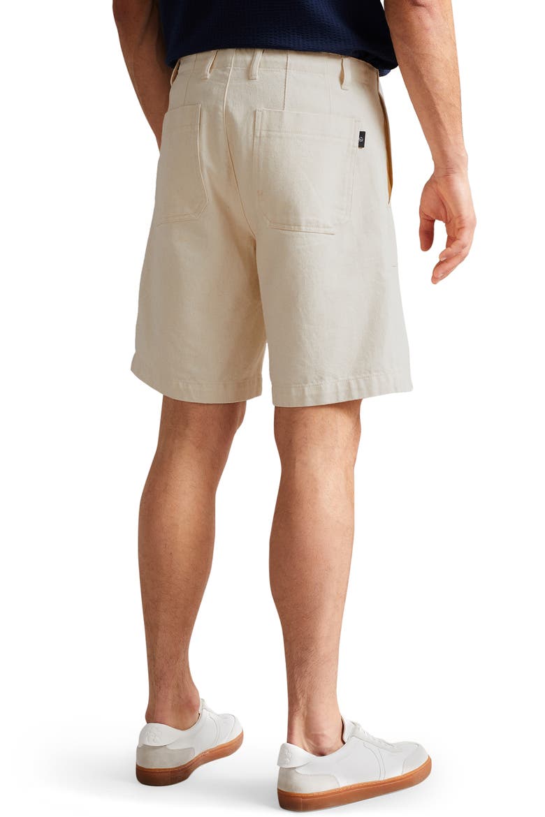 Pellon Denim Utility Shorts, Alternate, color, ECRU