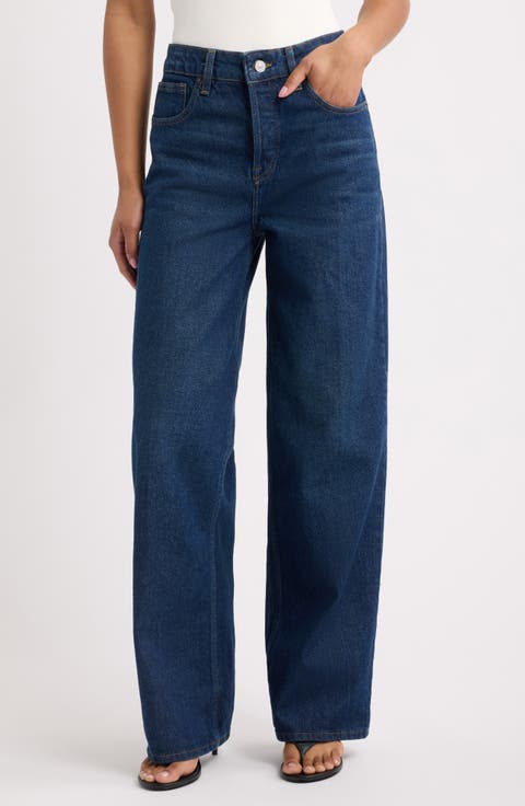 Vintage Wide Leg High Waist Jeans