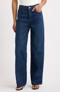 Good American Vintage Wide Leg High Waist Jeans