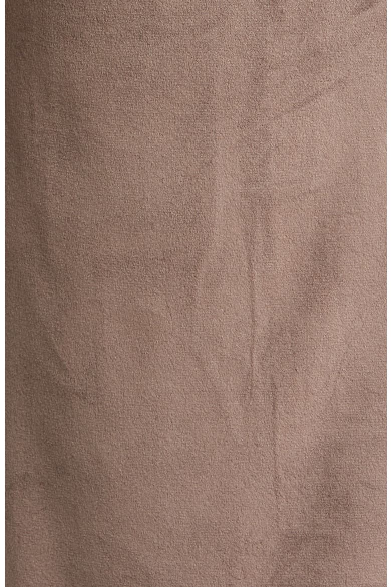 Velour Fleece Robe, Alternate, color, AMETHYST