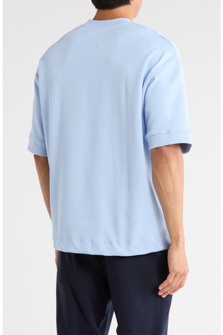 Relax Crewneck T-Shirt, Alternate, color, BLUE