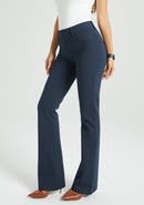 Betabrand 7 Pocket DPYP Dress Pant Yoga Pant Bootcut