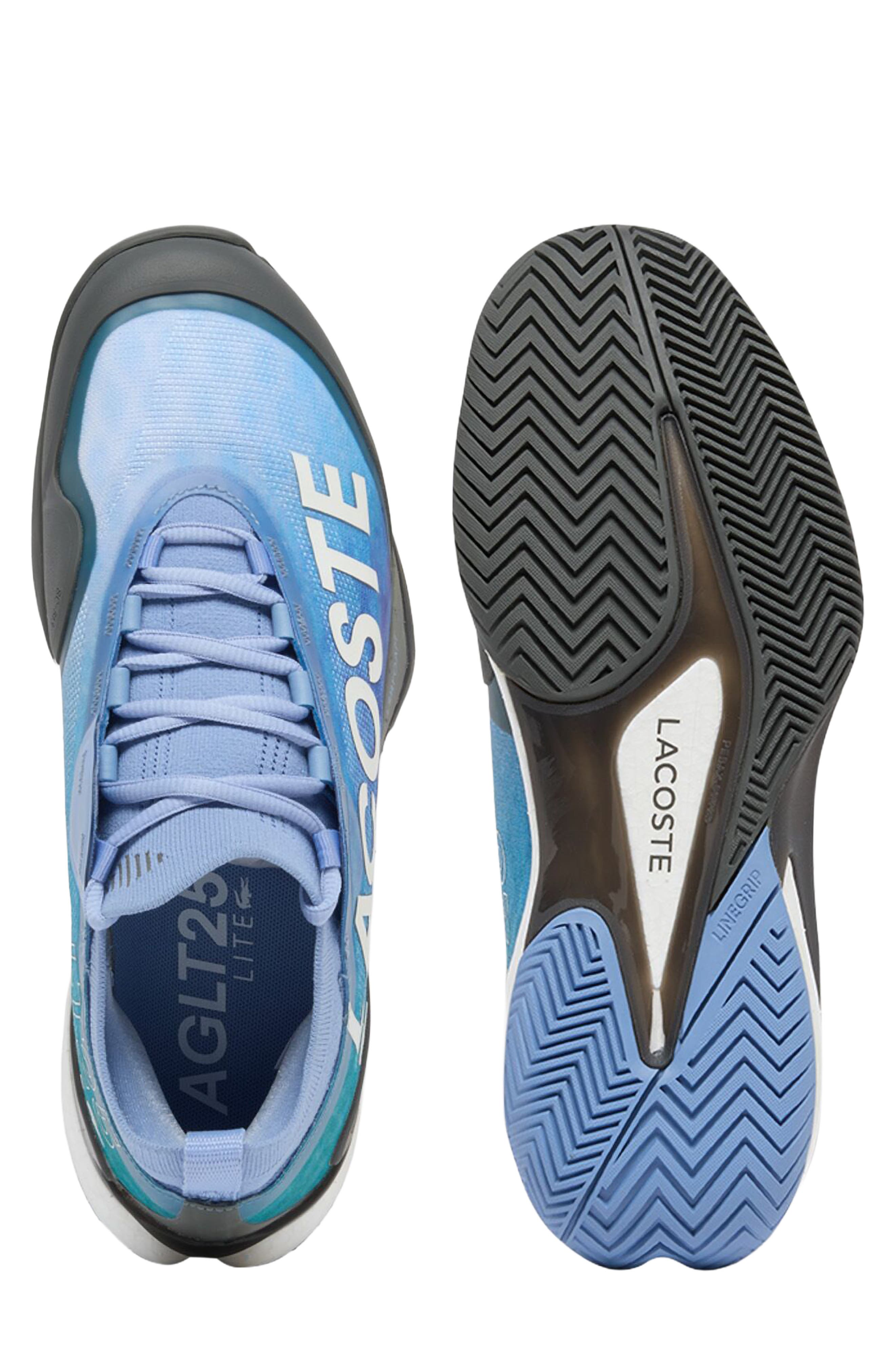 AG-LT25 Lite Tennis Shoe, Alternate, color, LIGHT BLUE/ DARK GREY