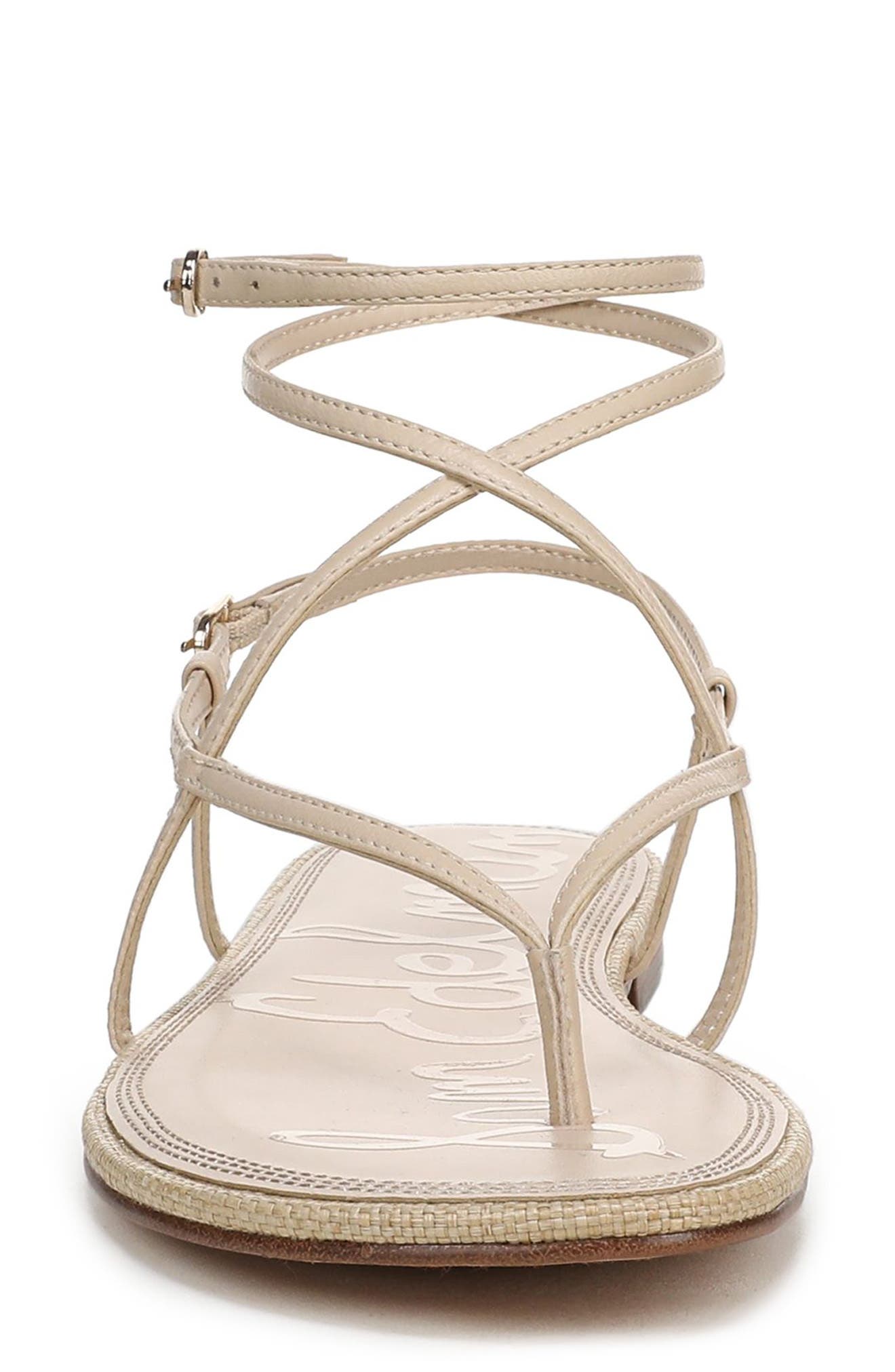 Clarra Strappy Sandal, Alternate, color, LIGHT SAND