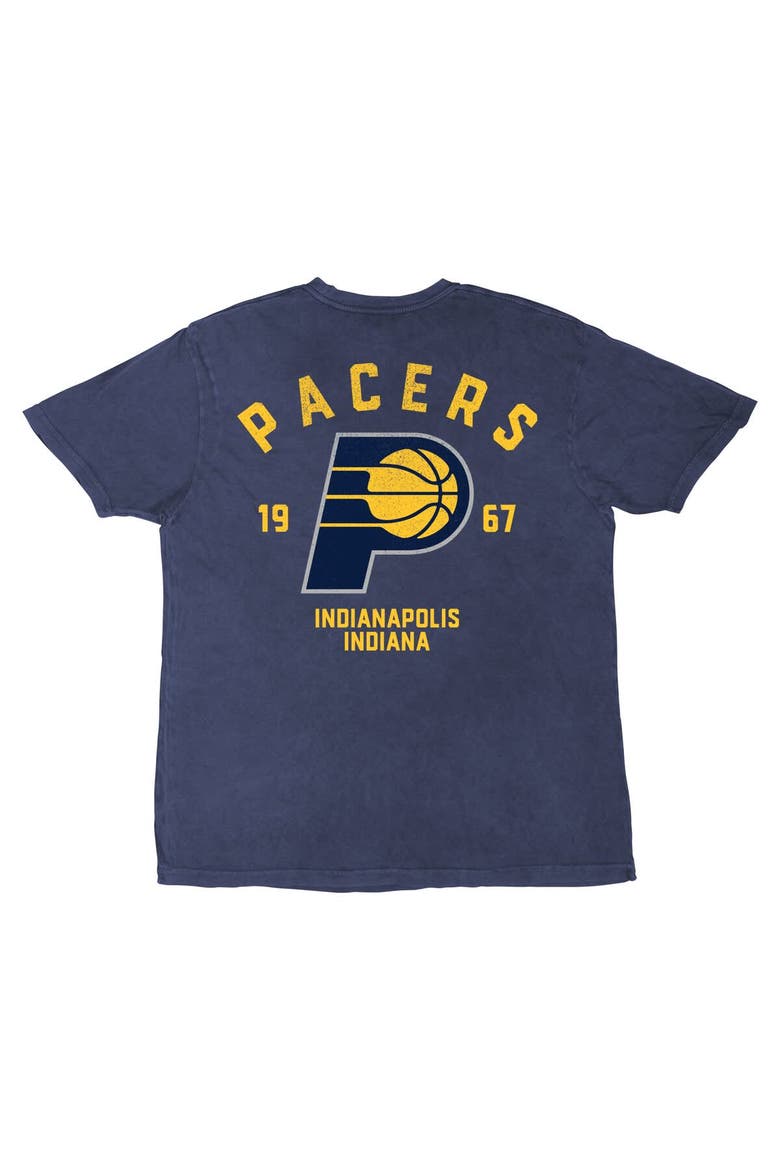 Unisex Stadium Essentials  Denim Indiana Pacers Oversized Vintage Wash T-Shirt, Alternate, color, Denim
