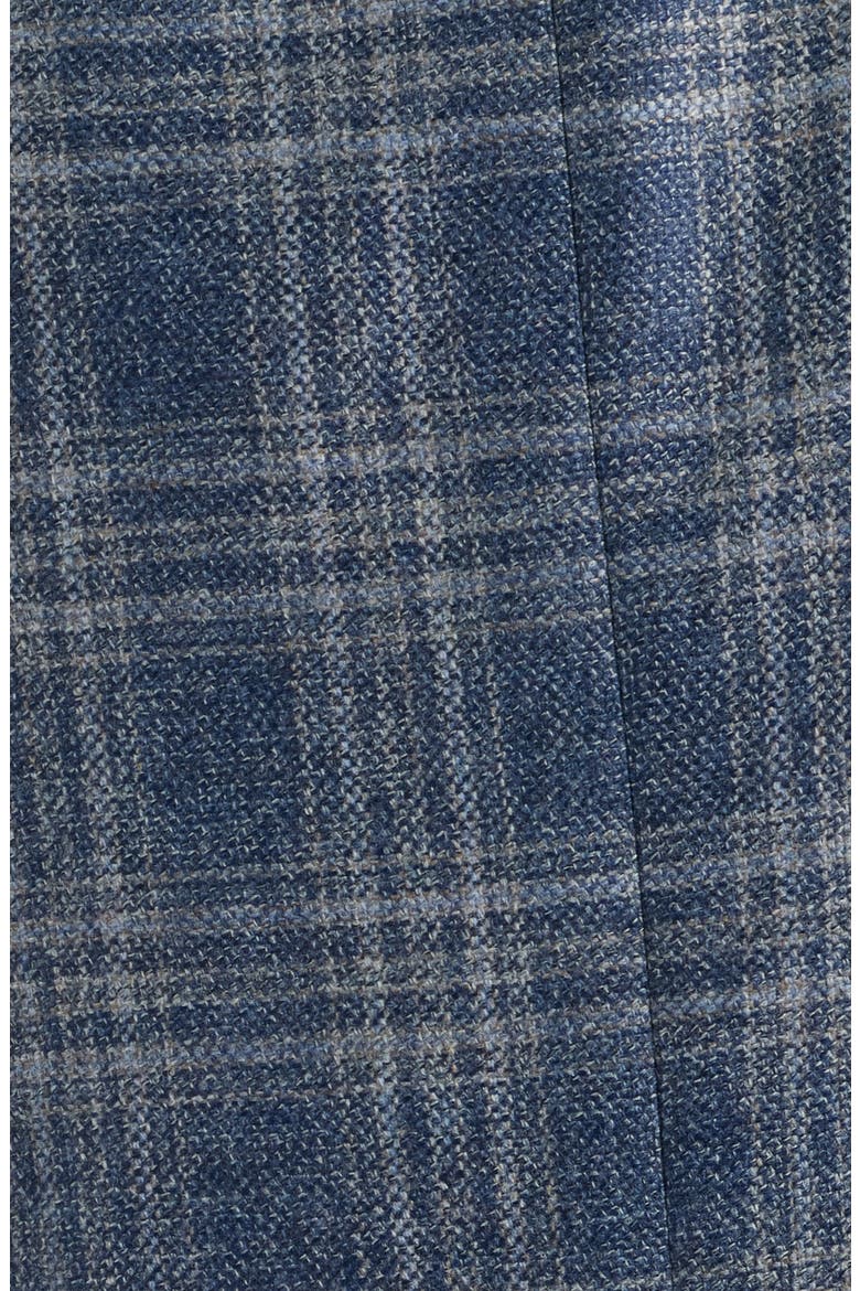 Midland Blue Windowpane Wool Sport Coat, Alternate, color, BLUE