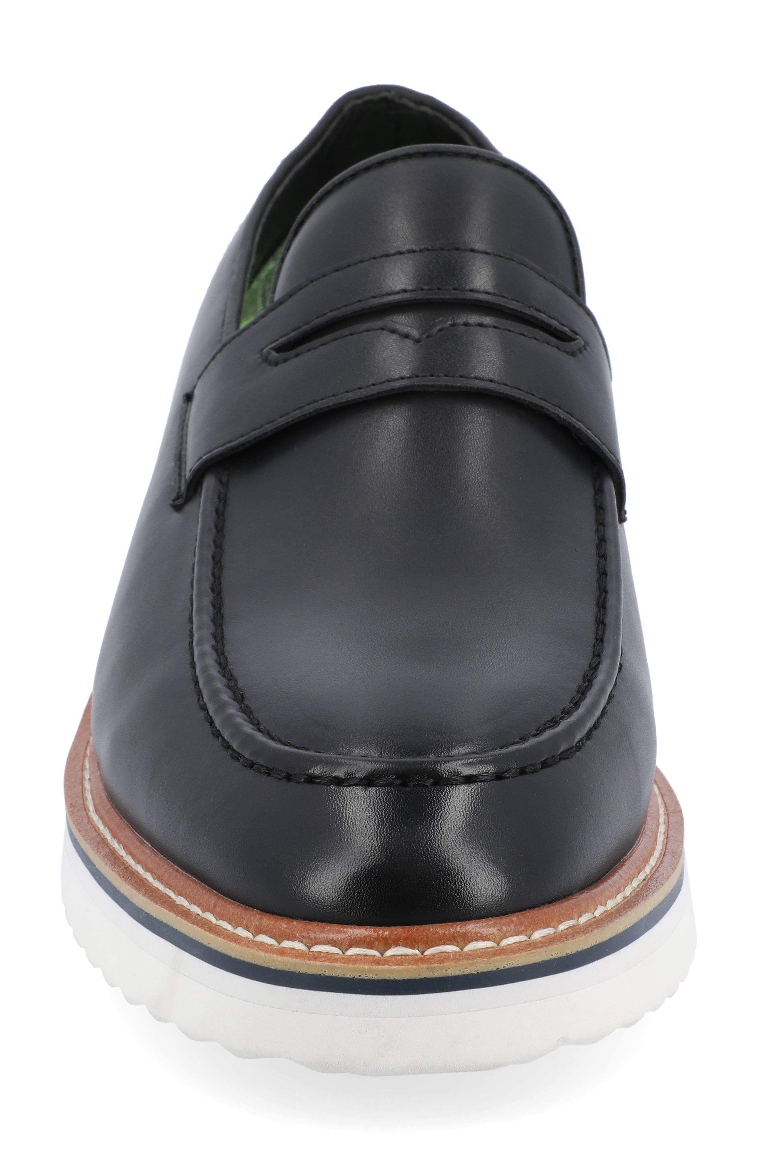 VANCE CO Albert Vegan Leather Penny Loafer, Alternate, color, 