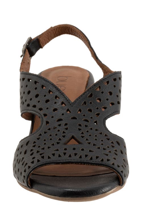 Bueno Caroline Slingback Sandal In Black