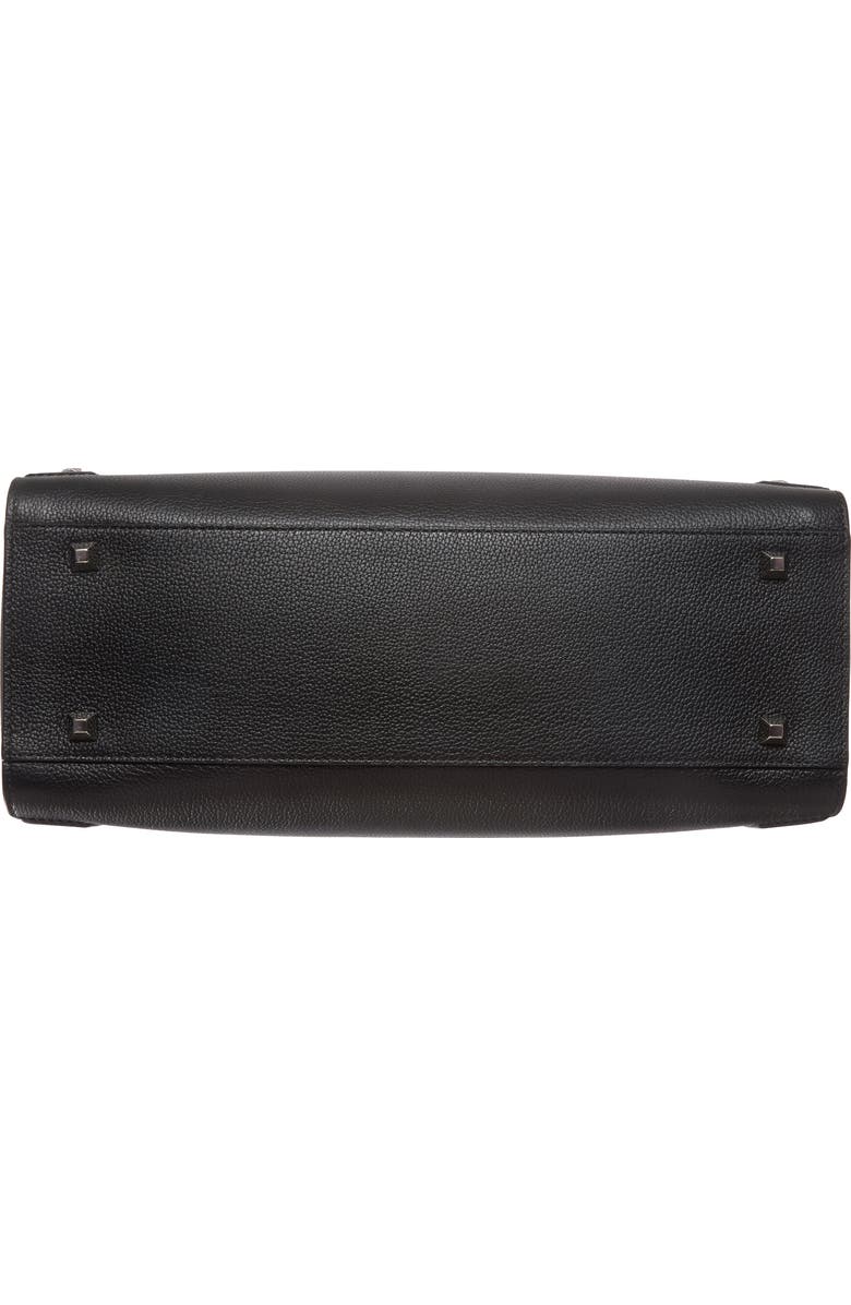 MCM Large Catherine Leather Tote, Alternate, color,