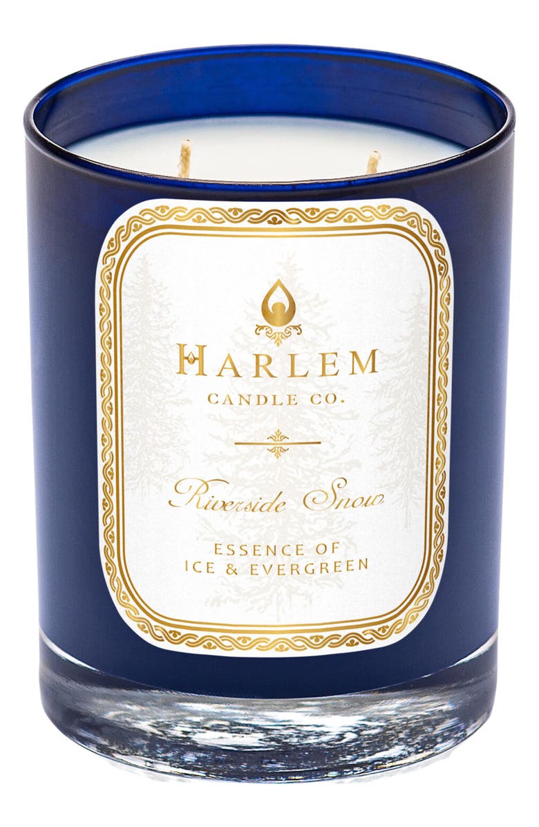 Harlem Candle Co. Riverside Snow Luxury Candle, Main, color, 