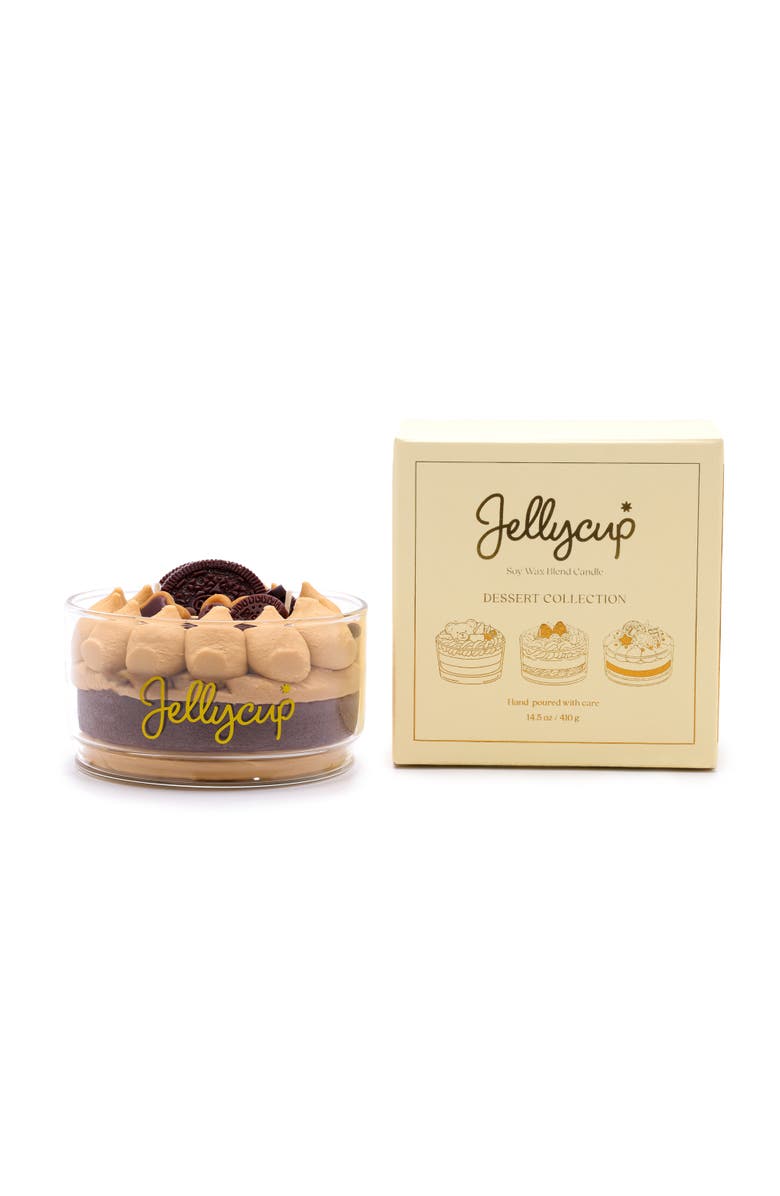 Jellycup Cake Soy Wax Candle Triple Chocolate, Alternate, color, Triple Chocolate