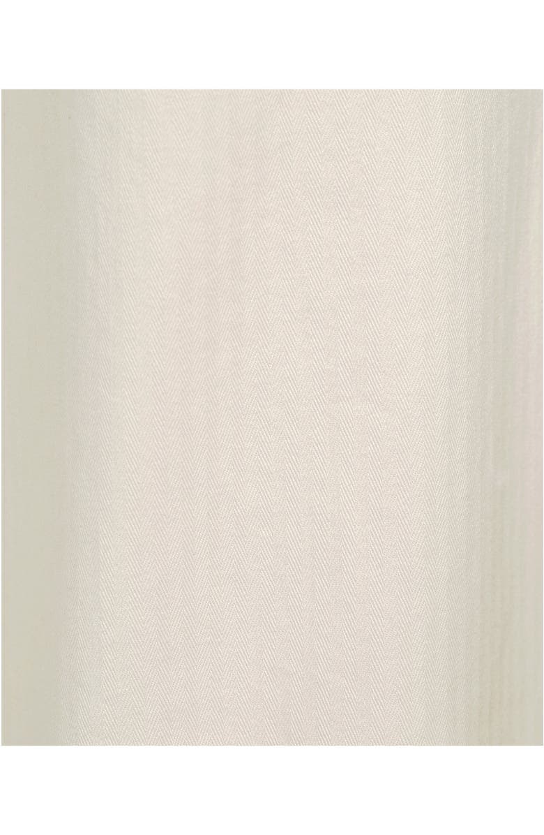 Lands' End Herringbone Chino High Rise Relaxed Straight Drawstring Ankle Pants, Alternate, color, Light Stone