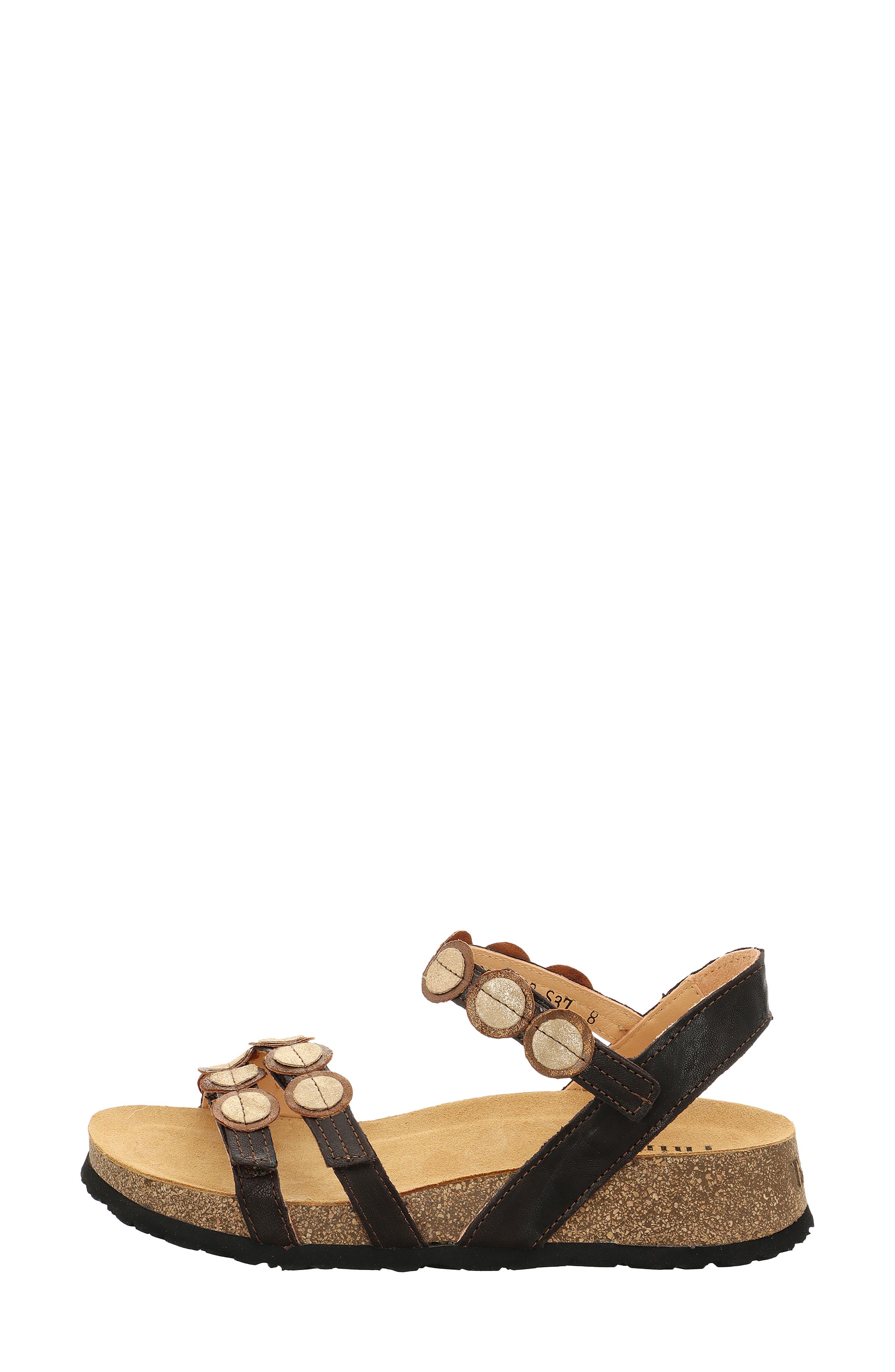 Koak Ankle Strap Sandal, Alternate, color, ESPRESSO/KOMBI