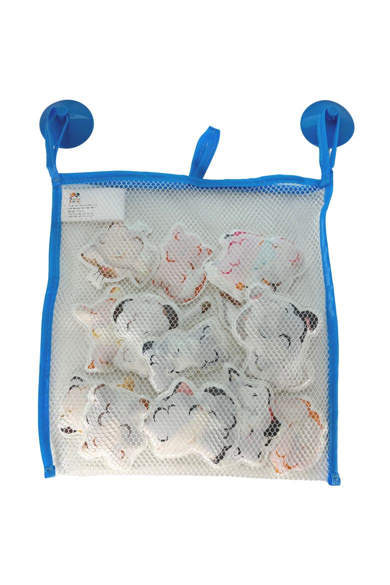 Bath Time Stickers, Muddy Paws, 15 Foam Pieces, Alternate, color, Multicolored