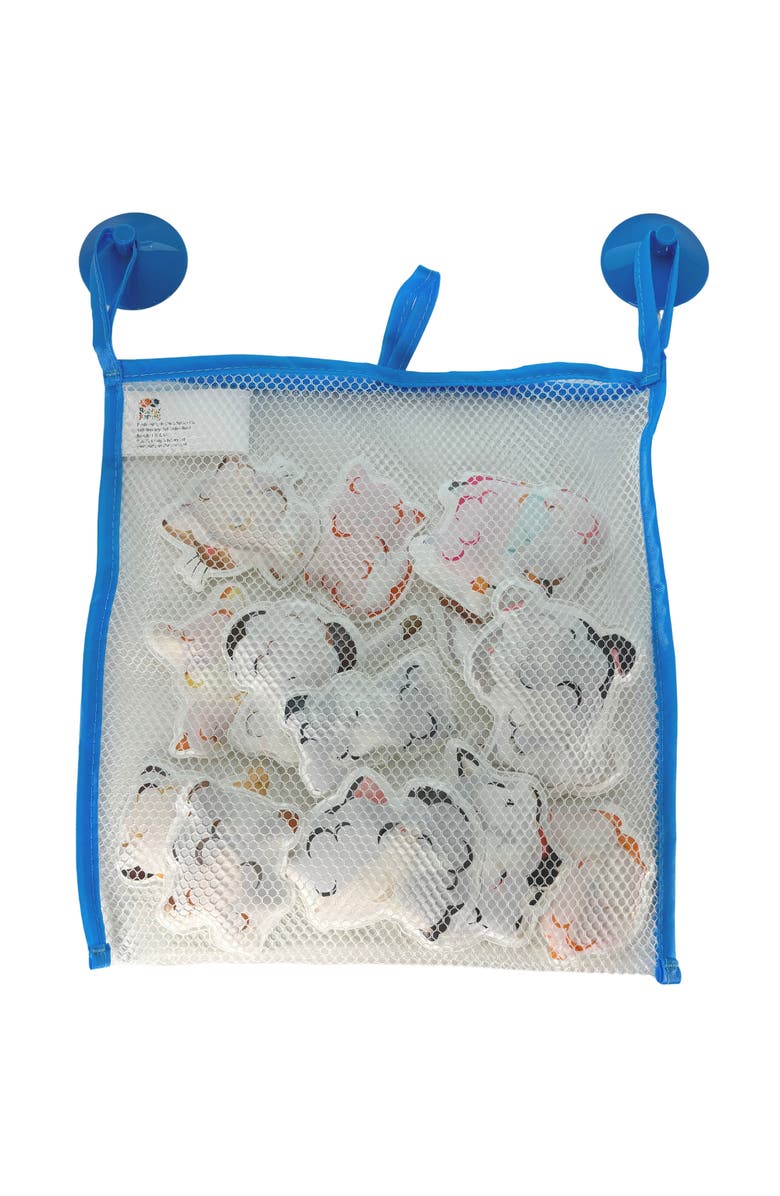 Buddy & Barney Bath Time Stickers, Muddy Paws, 15 Foam Pieces, Alternate, color, Multicolored