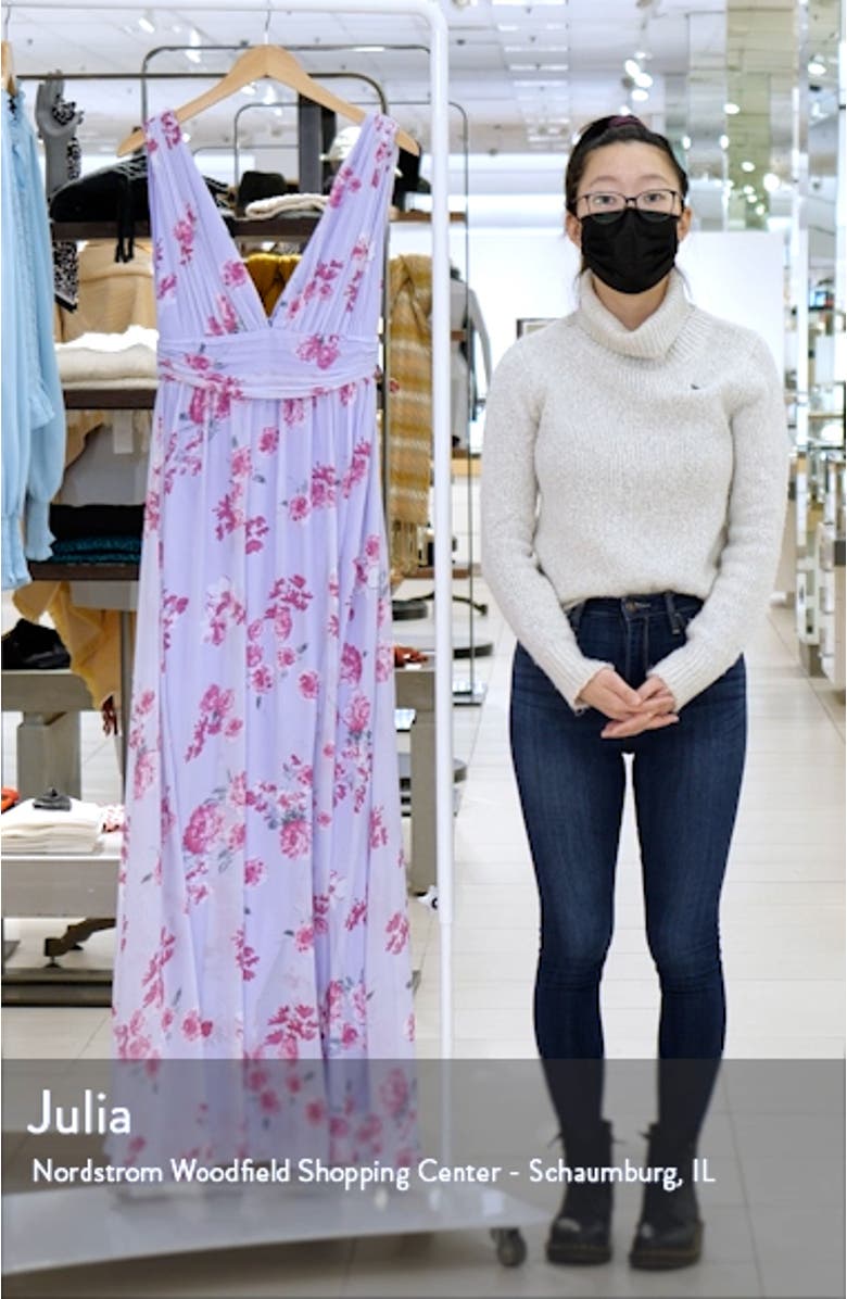 Heavenly Hues Floral Evening Gown, sales video thumbnail