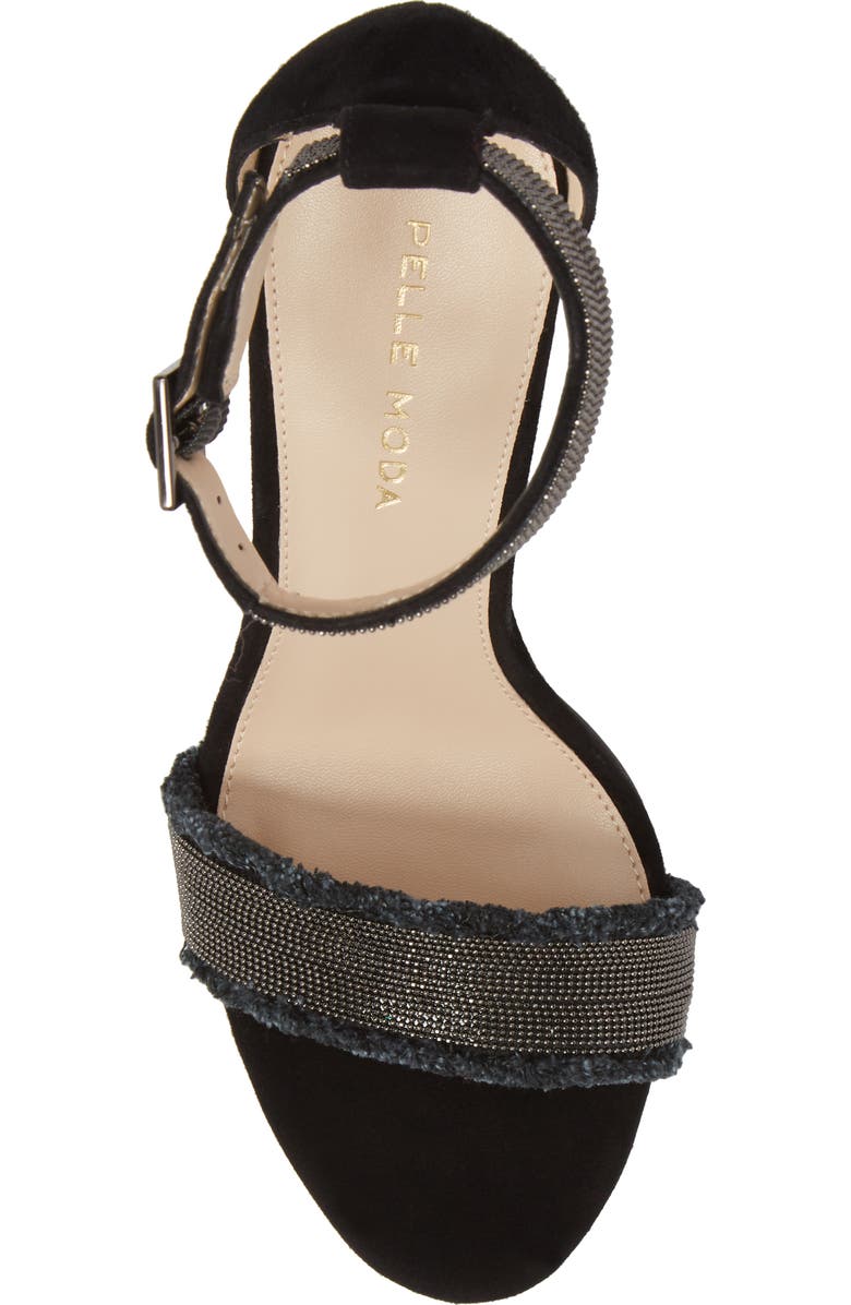 Pelle Moda Bonnie6 Embellished Sandal, Alternate, color,