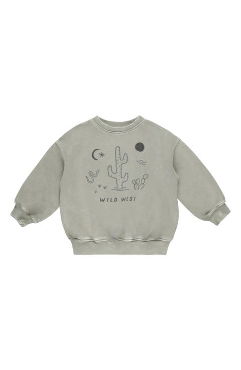 Kids' Relaxed Cotton Graphic Sweatshirt (Baby & Toddler)