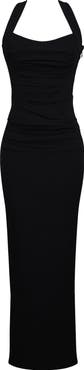 HOUSE OF CB Sahar Halter Maxi Dress