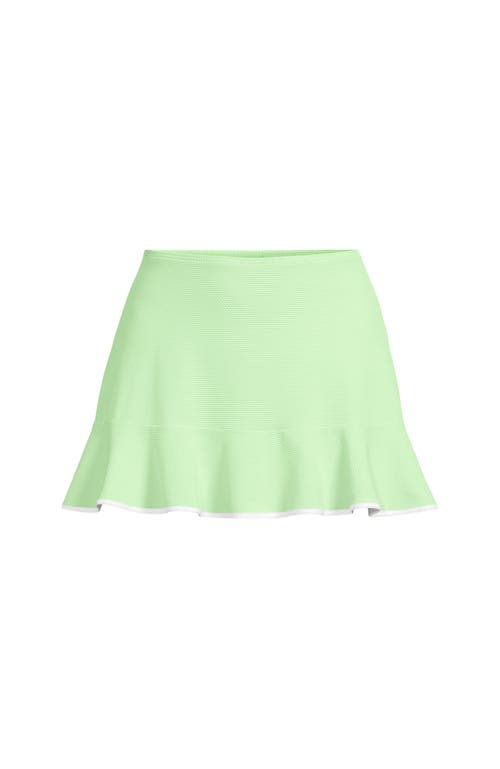 LANDS' END LANDS' END PLUS SIZE RUFFLE HEM MINI SWIM SKIRT 