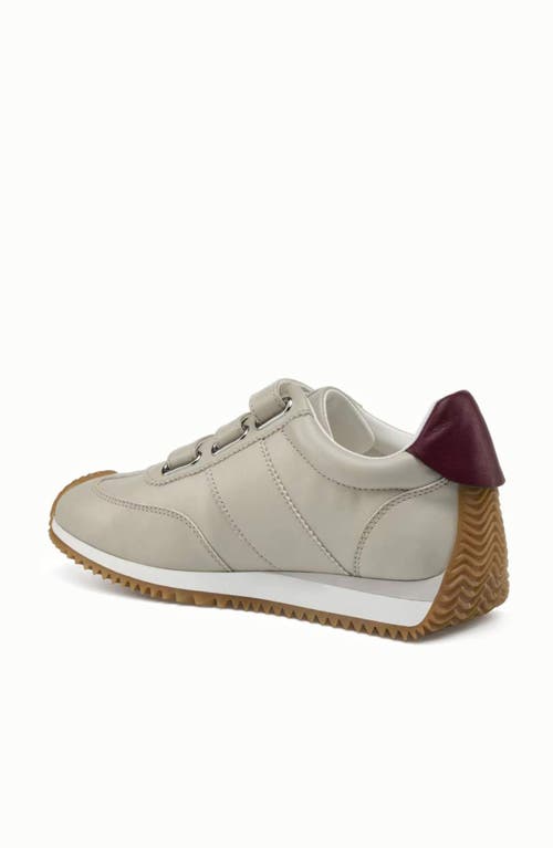 Jslides Footwear Lyla Sneaker In Off White/wine