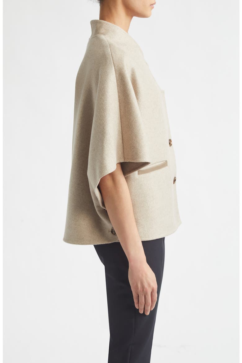 Andalo Cashmere Cape, Alternate, color, STONE