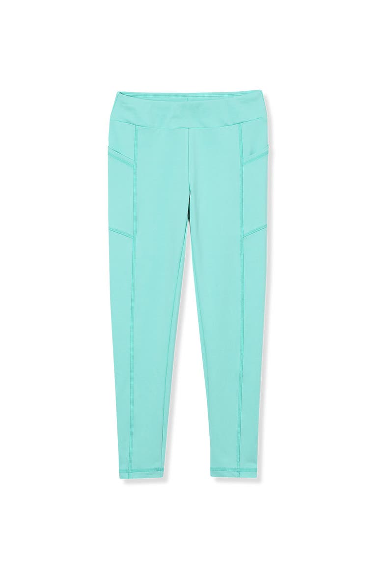 Girls Plus Active Leggings, Main, color, Aruba Blue