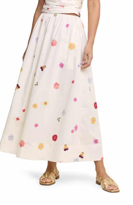 Kitty Floral Maxi Skirt