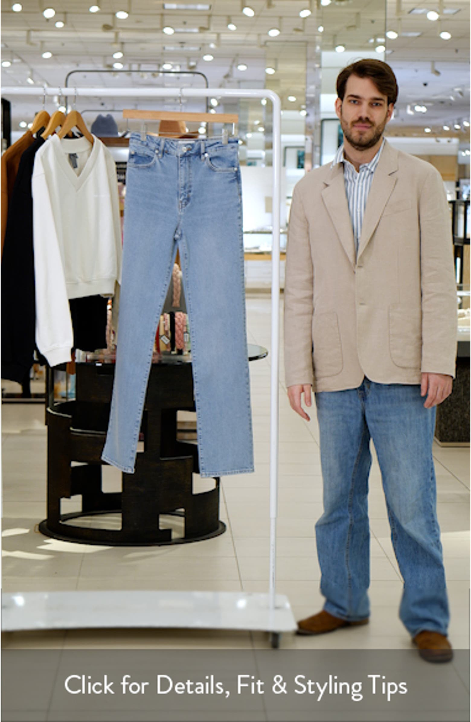 FRAME The Ruler High Waist Straight Leg Jeans | Nordstromrack