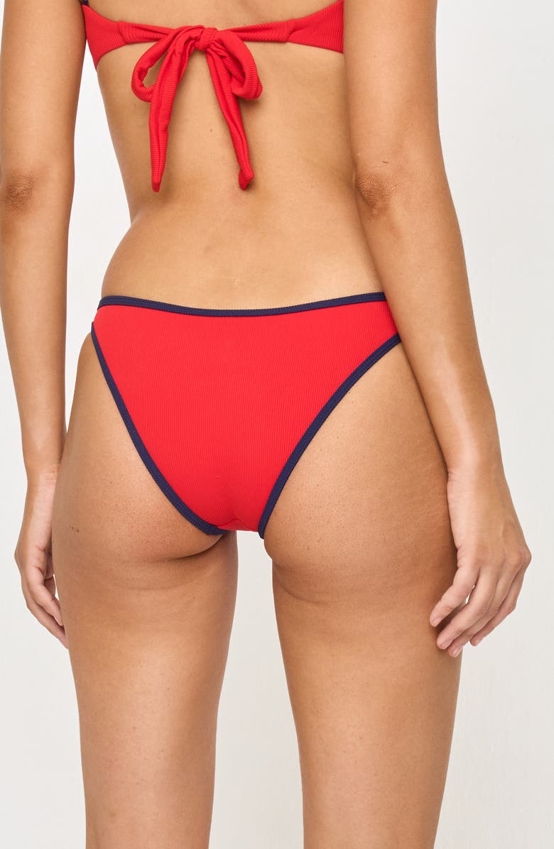 LSPACE Suzi Textured Bikini Bottoms, Alternate, color, 