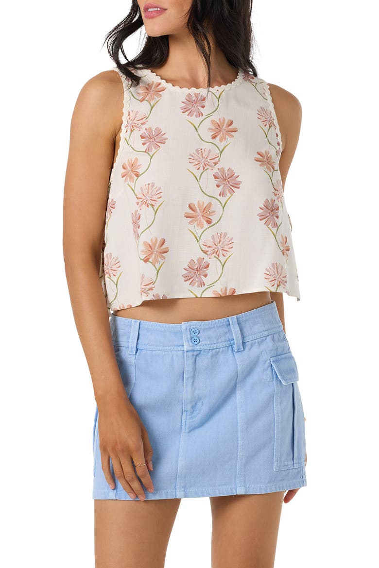 Athena Ivy Floral Tank, Main, color, TOFU