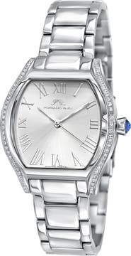 PORSAMO BLEU Women's Celine Bracelet Watch, 33.5mm x 40mm