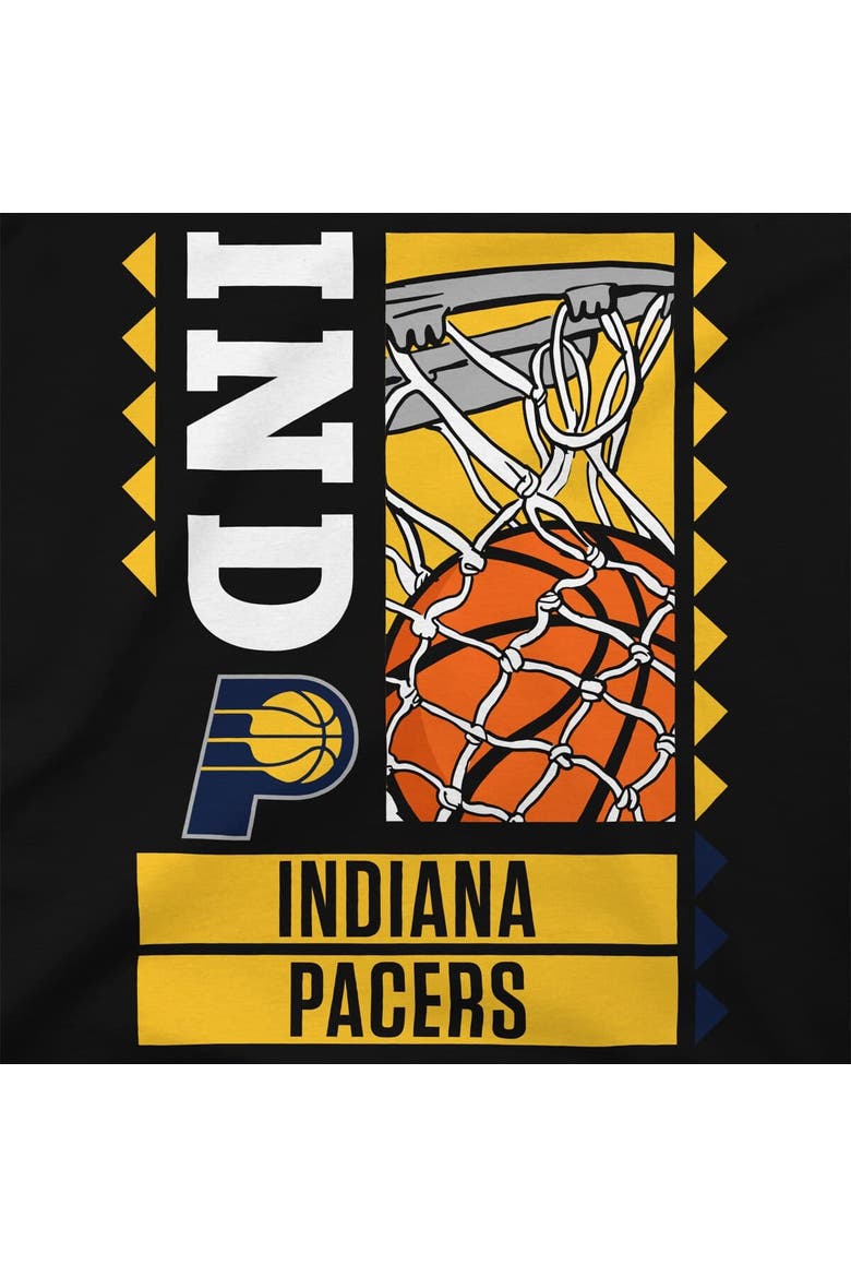 Men's Stadium Essentials Black Indiana Pacers Ballin T-Shirt, Alternate, color, Black