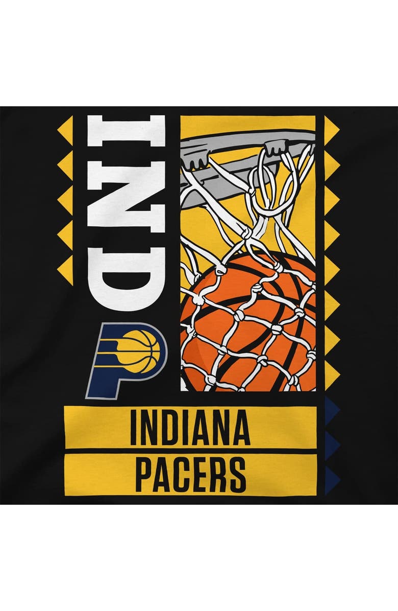 Stadium Essentials Men's Stadium Essentials Black Indiana Pacers Ballin T-Shirt, Alternate, color, Black