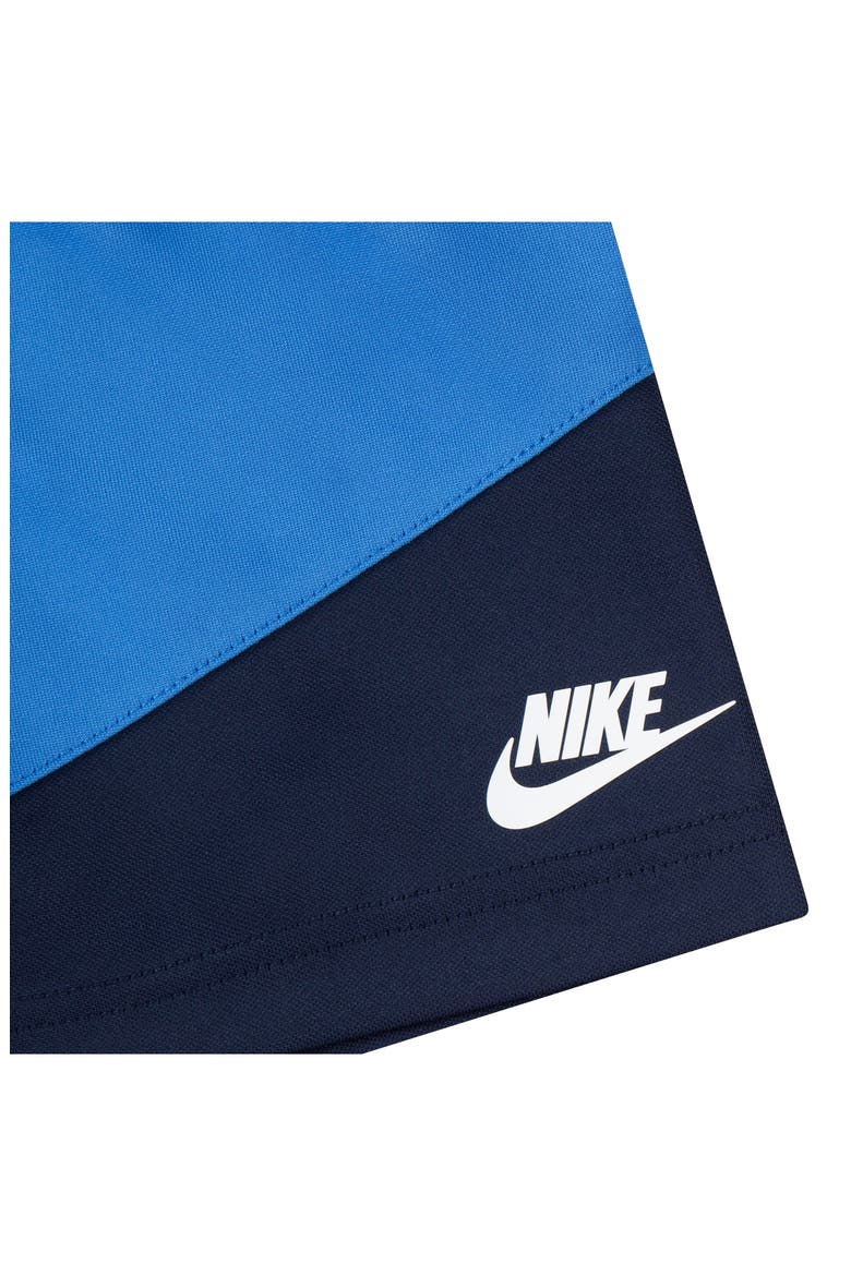Kids' T-Shirt & Colorblock Shorts Set, Alternate, color, MIDNIGHT NAVY