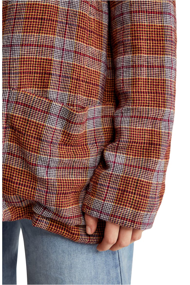Simply Plaid Blazer, Alternate, color, RED COMBO