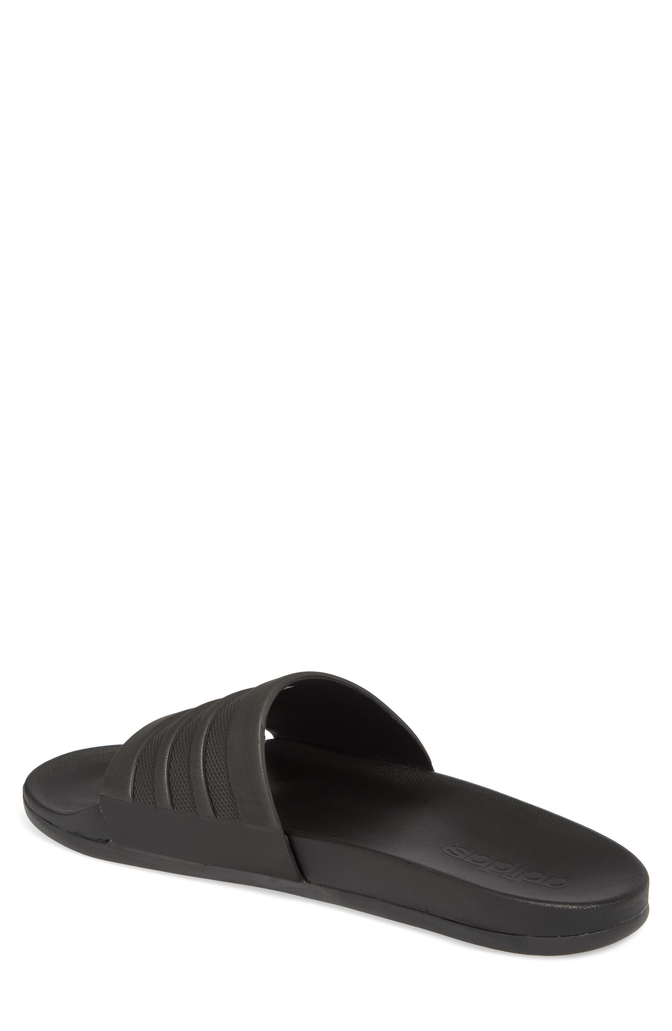 adidas Adilette Cloudfoam Mono Sport Slide, Alternate, color, 