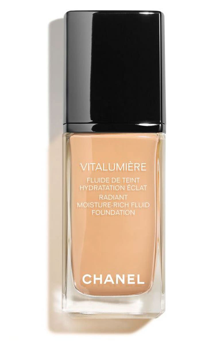 CHANEL VITALUMIÈRE Radiant Moisture-Rich Fluid Foundation, Main, color,