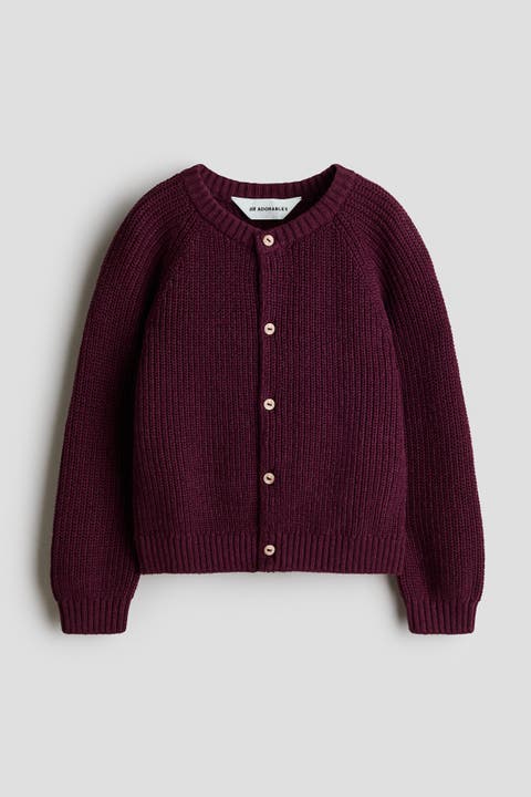 Cotton Knit Cardigan