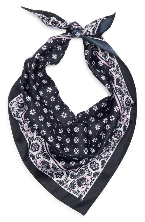Block Print Triangular Scarf