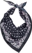 BCBGeneration Block Print Triangular Scarf