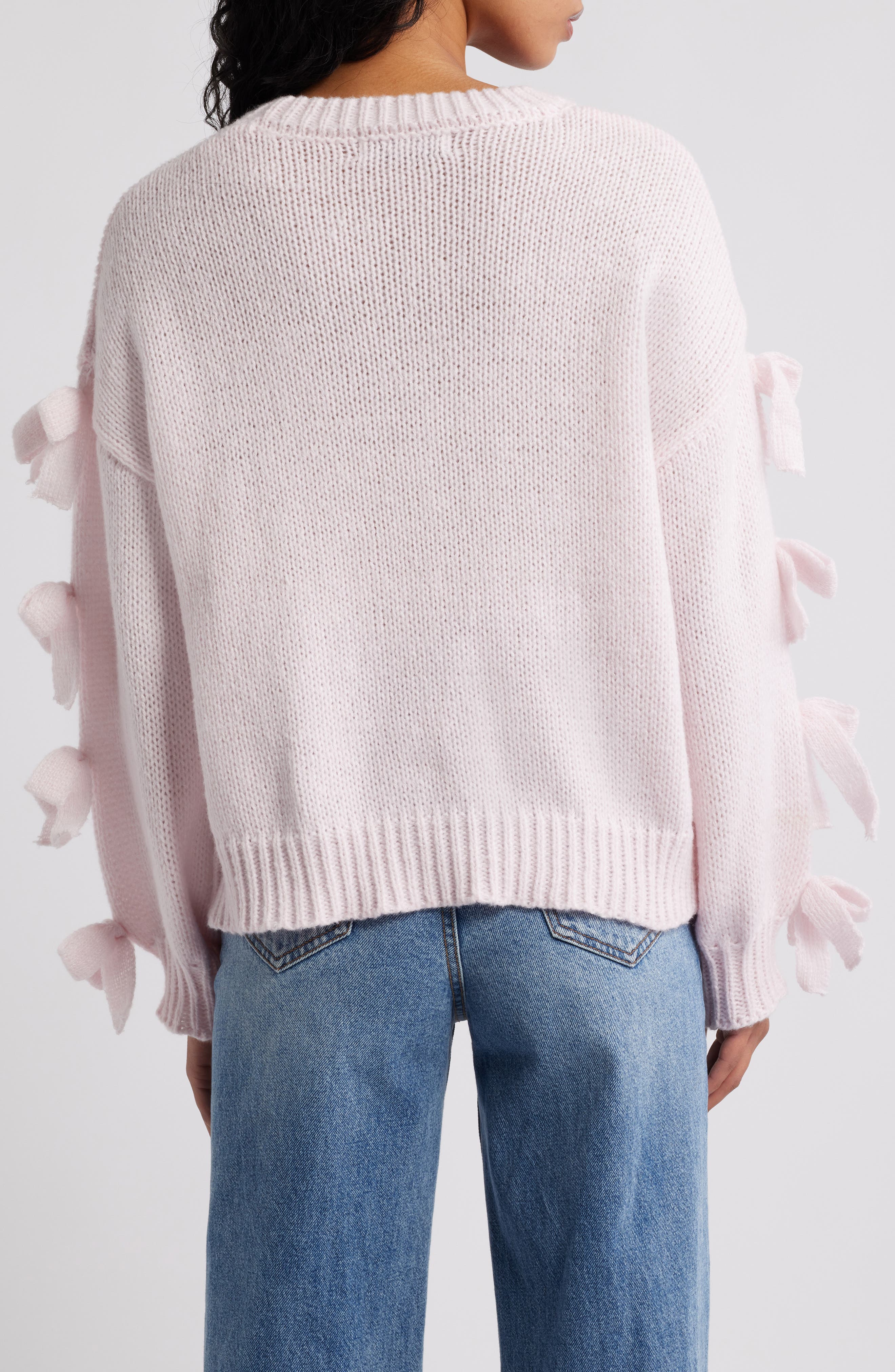 Lover Tie Sleeve Sweater - image 2