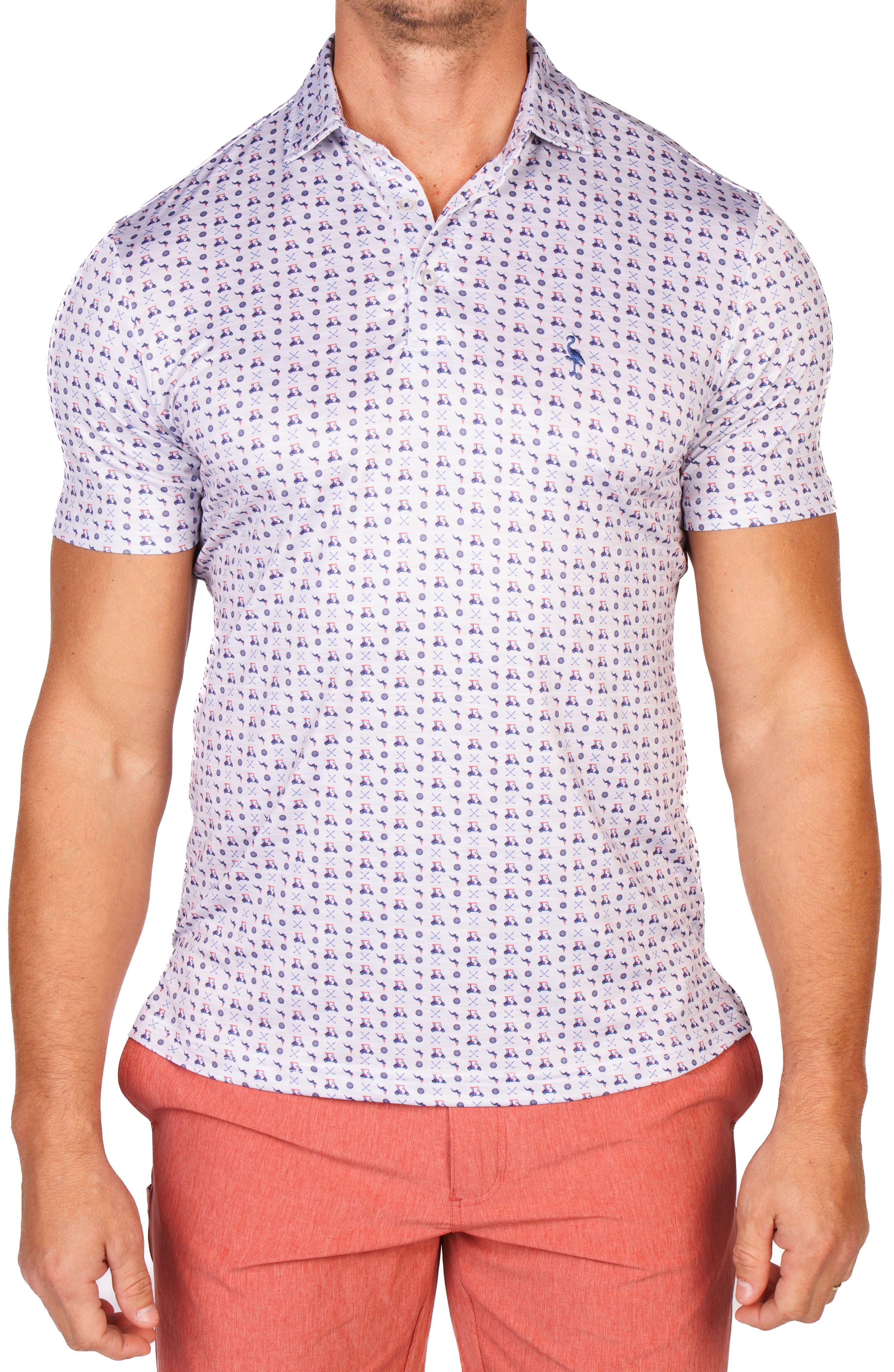 TailorByrd Golf Carts Performance Golf Polo