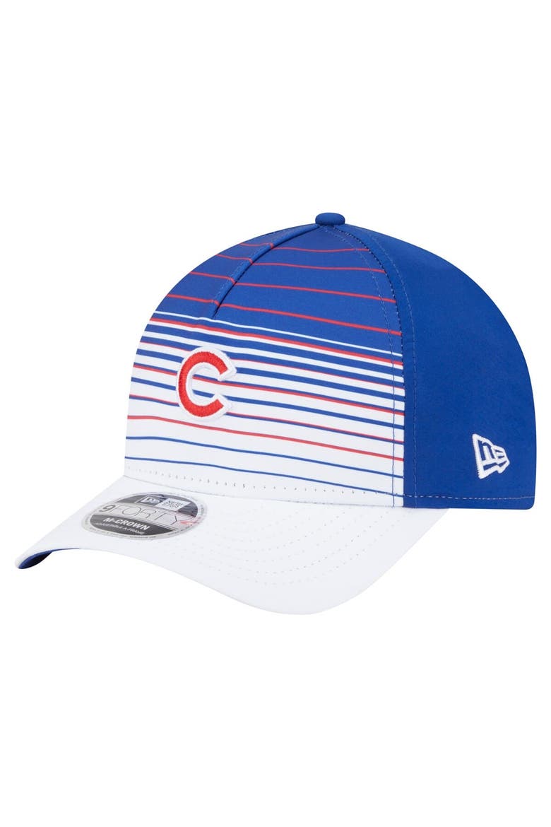 Men's New Era  Royal Chicago Cubs Gradient 9FORTY M-Crown Adjustable Hat, Main, color, Royal