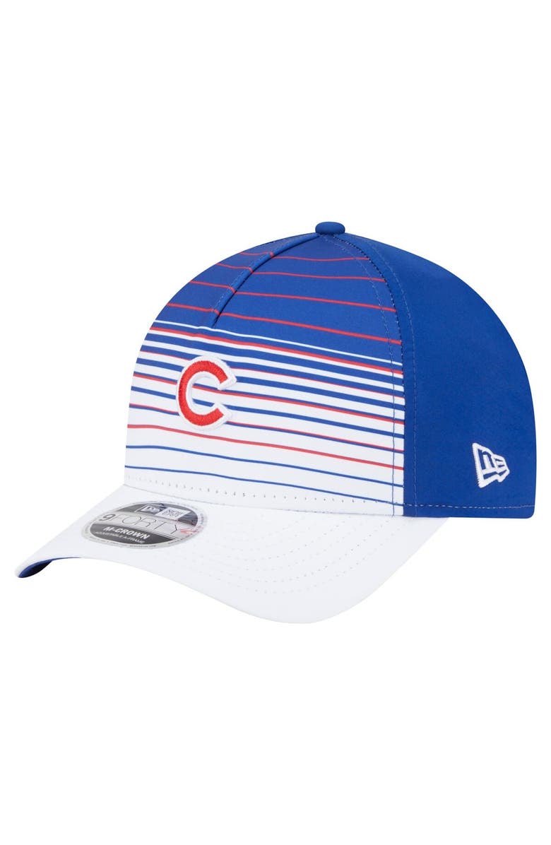 New Era Men's New Era Royal Chicago Cubs Gradient 9FORTY M-Crown Adjustable Hat, Main, color, Royal