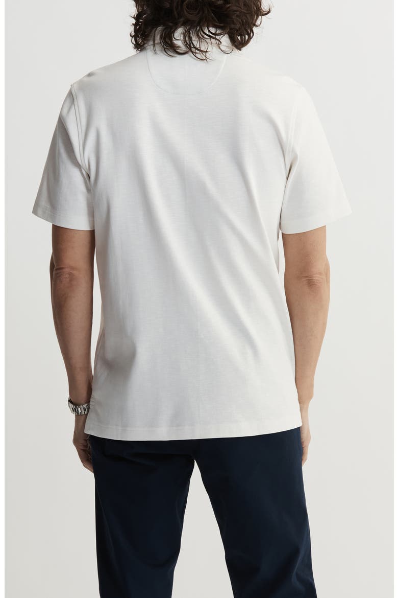 Reverse Slub Polo, Alternate, color, WHITE