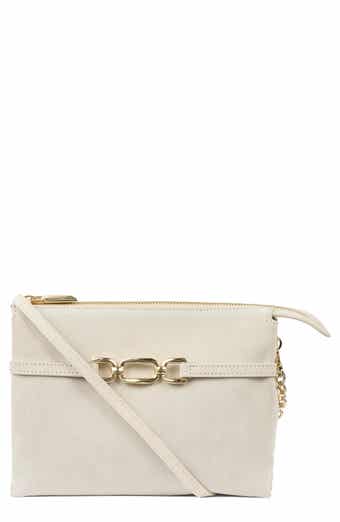 LK Bennett Cleo Oloid Slouch Suede Crossbody Bag